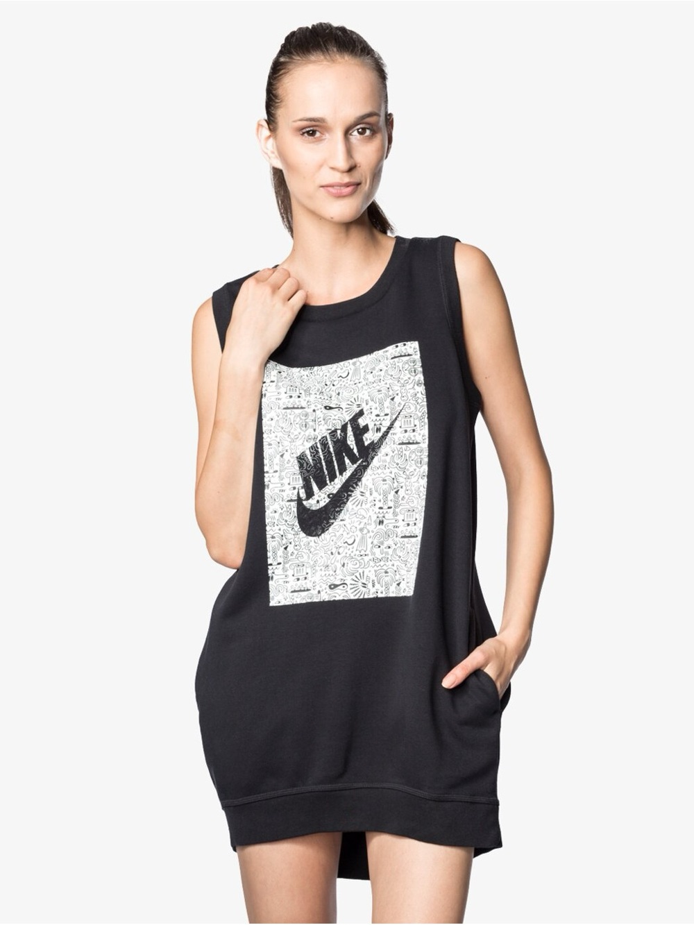 Nike women’s black rally dress sleeveless